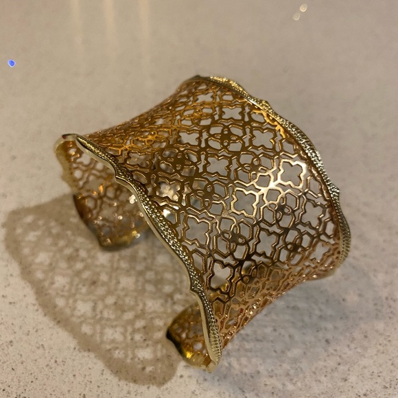 Kendra Scott Rose gold and gold cuff - Picture 2 of 4